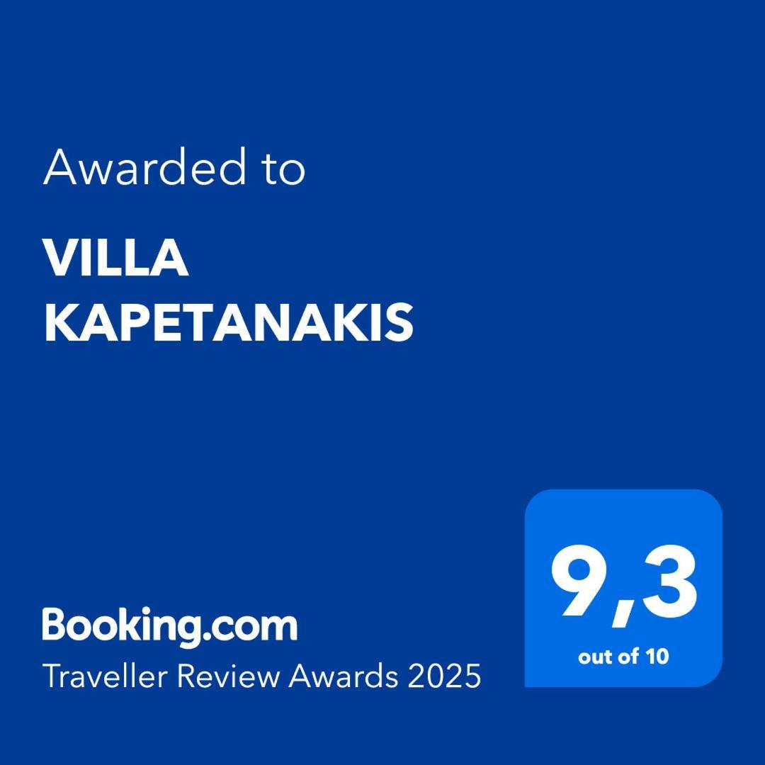 Villa Kapetanakis Redessan Eksteriør billede